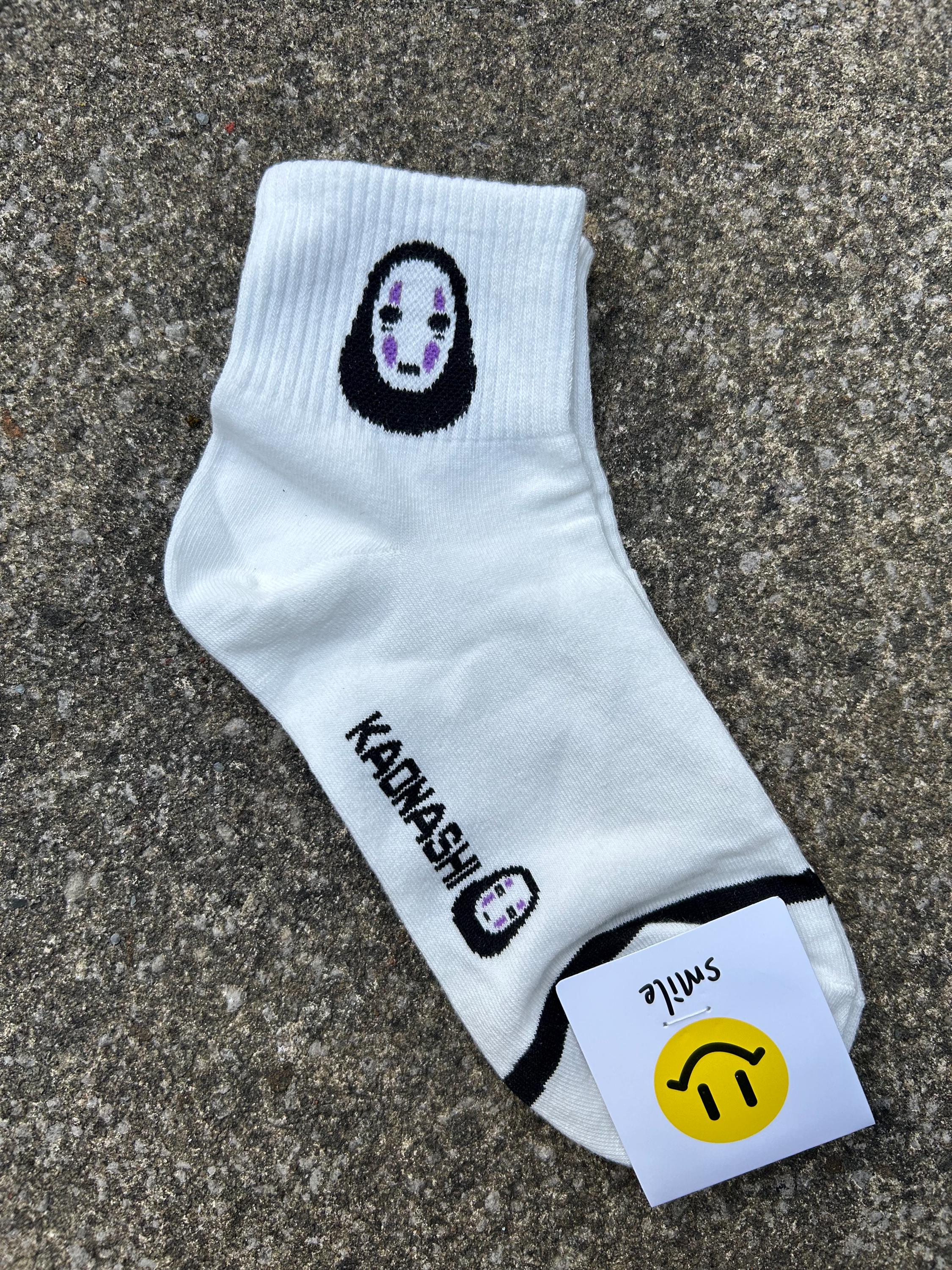 Totoro, Jiji, No face Socks