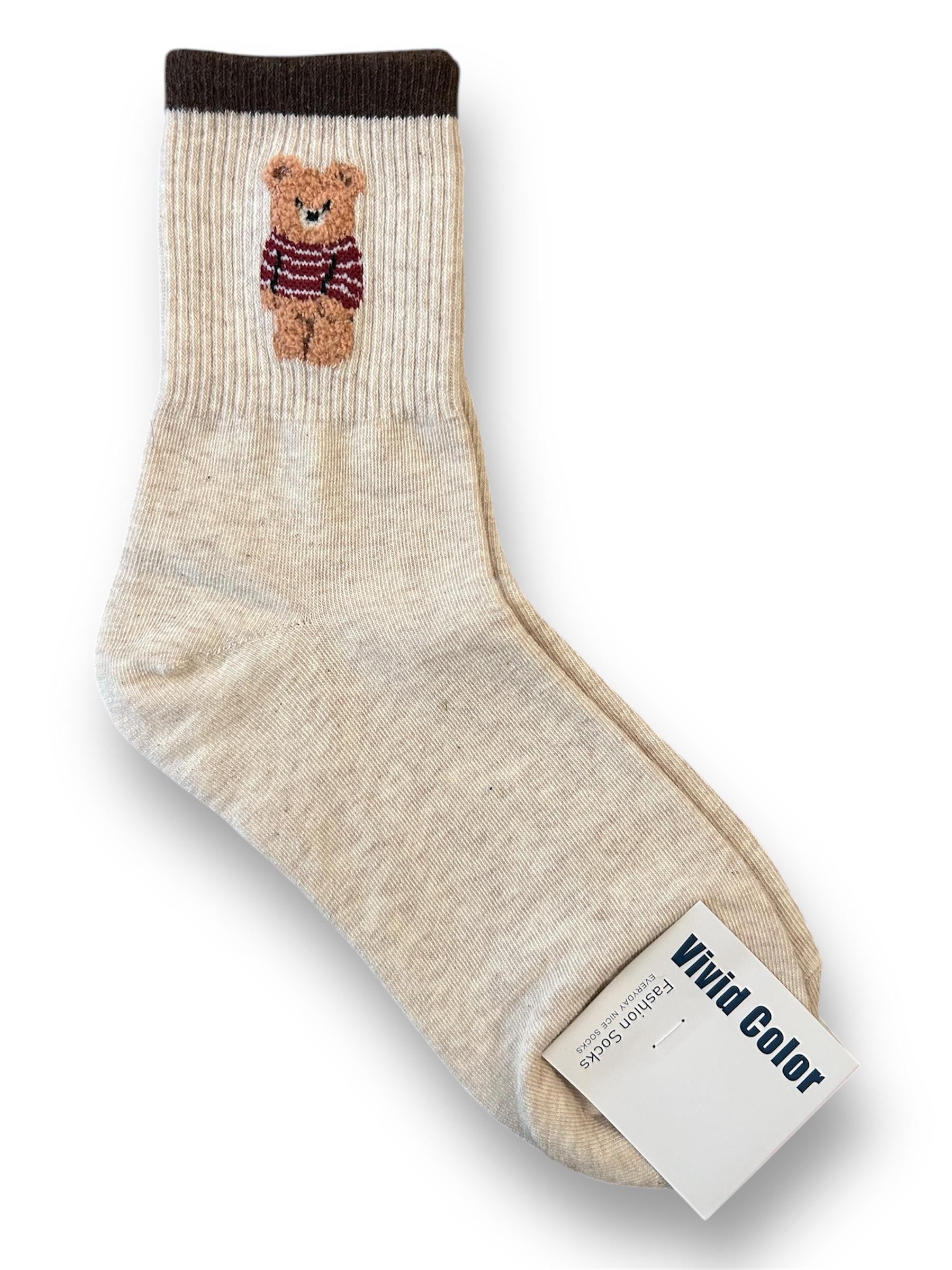 Teddy Bear Socks