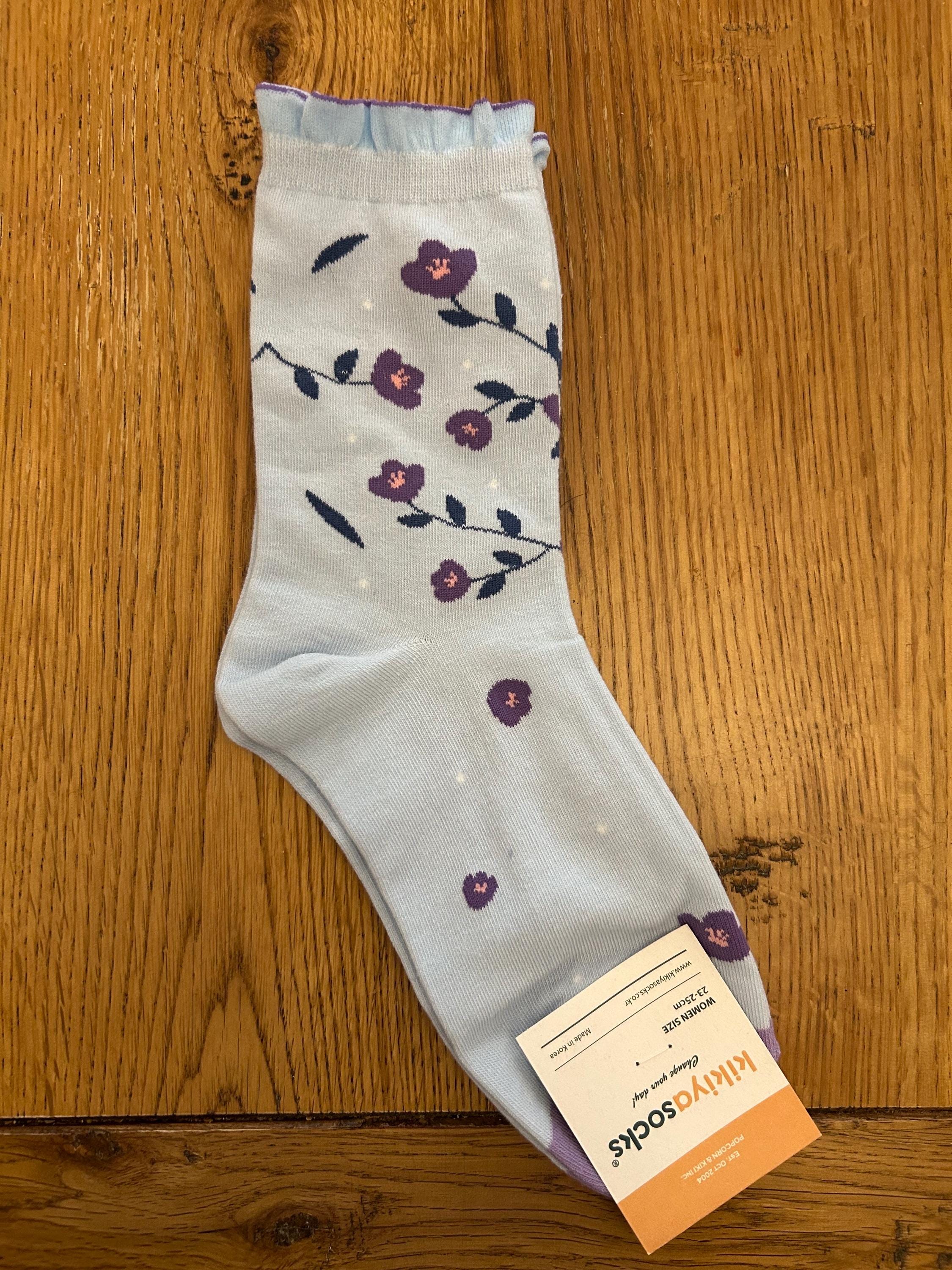 Floral Patterned Socks