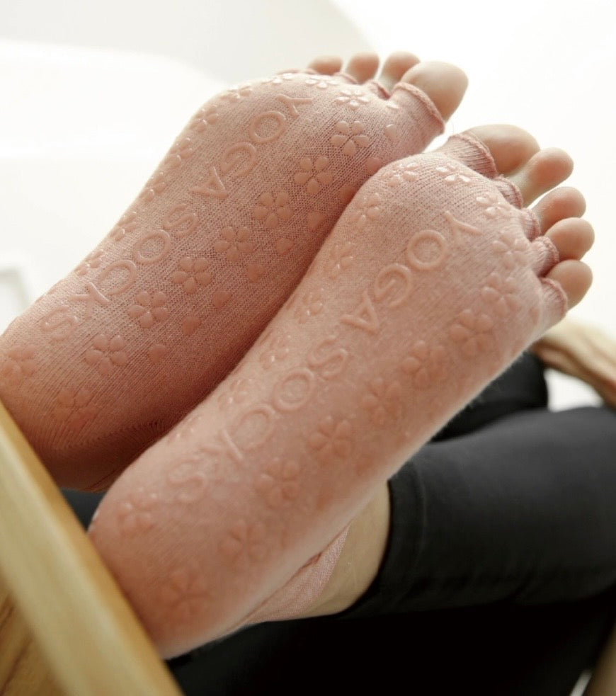Non-Slip Five-Toe Yoga & Pilates Socks