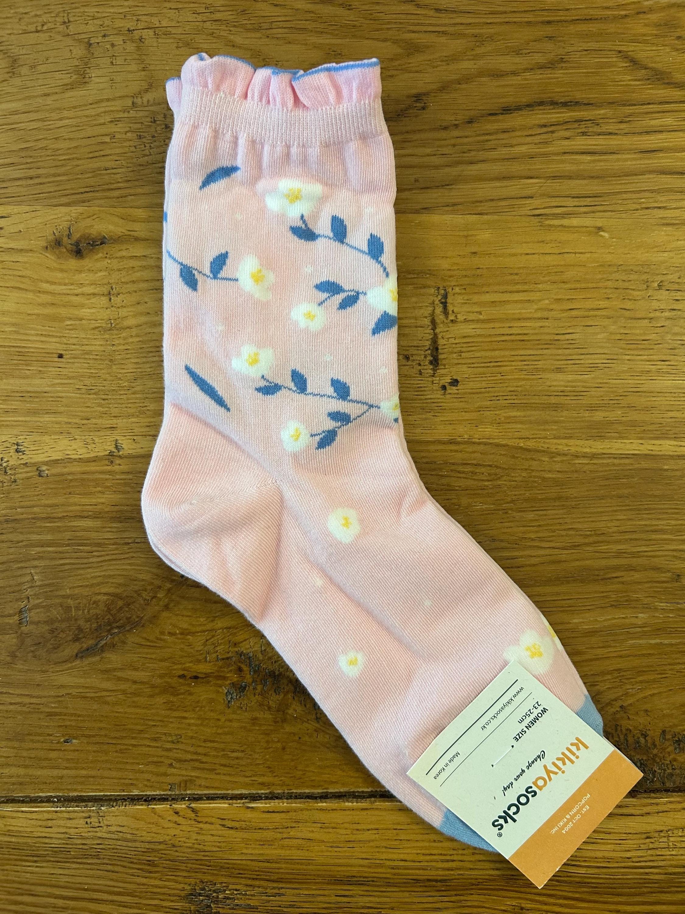 Floral Patterned Socks