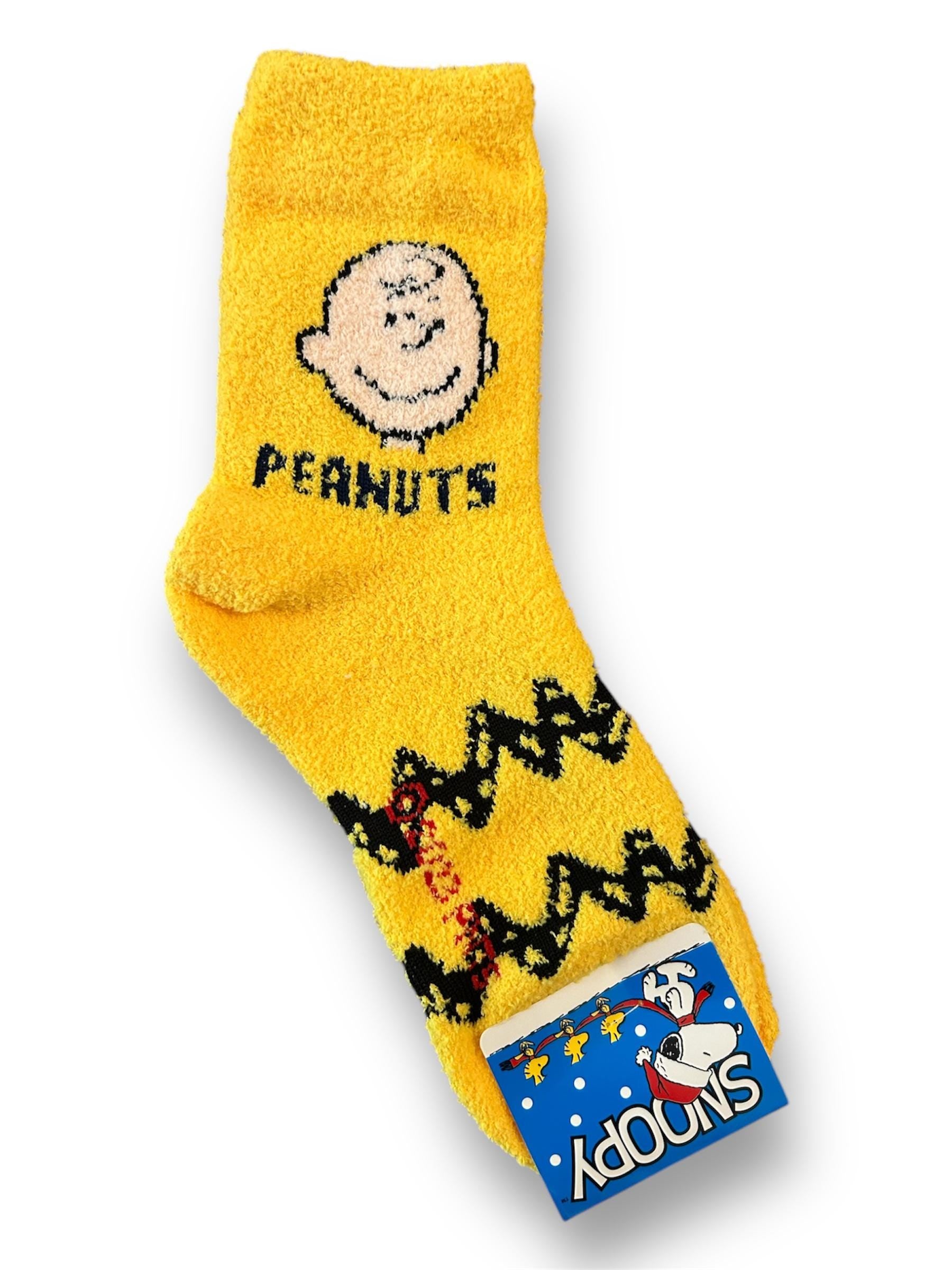 Snoopy fluffy bed socks