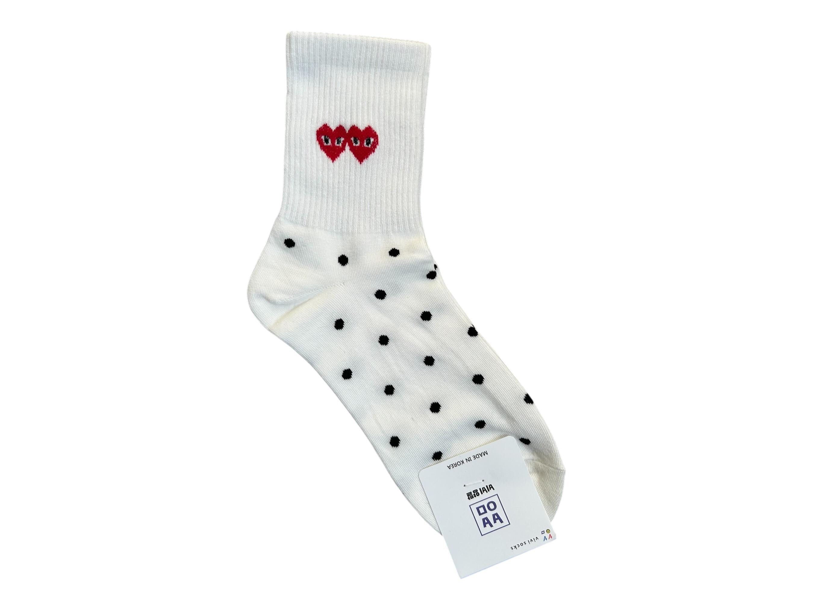 Double Heart Socks