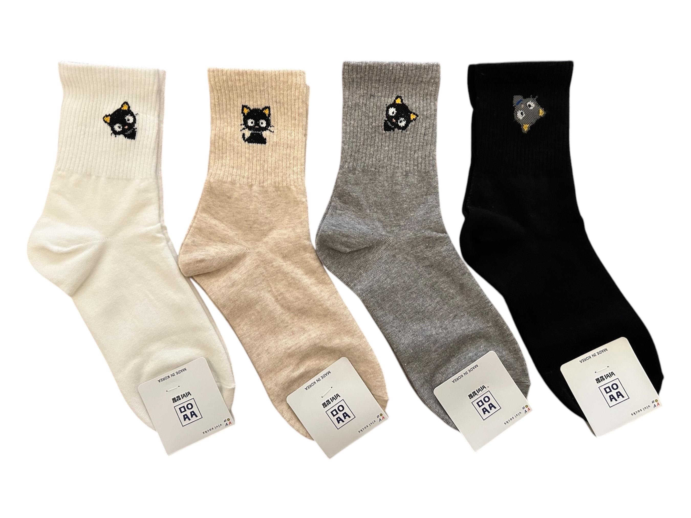 Cat Designed Socks