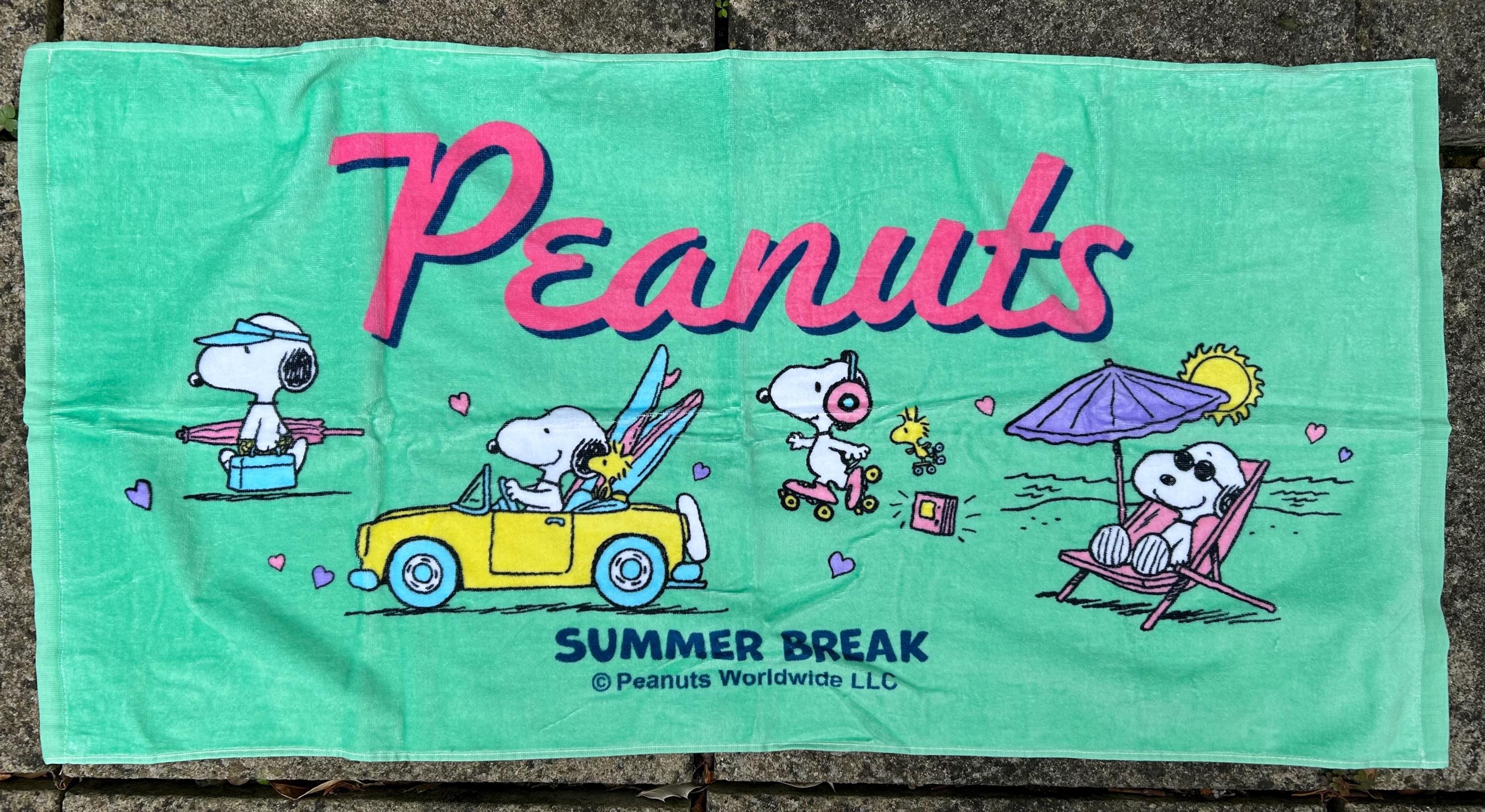Snoopy & Woodstock Beach Towel (50X100cm)