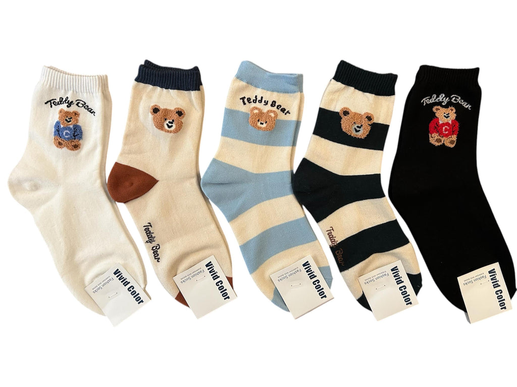 Teddy Bear Socks
