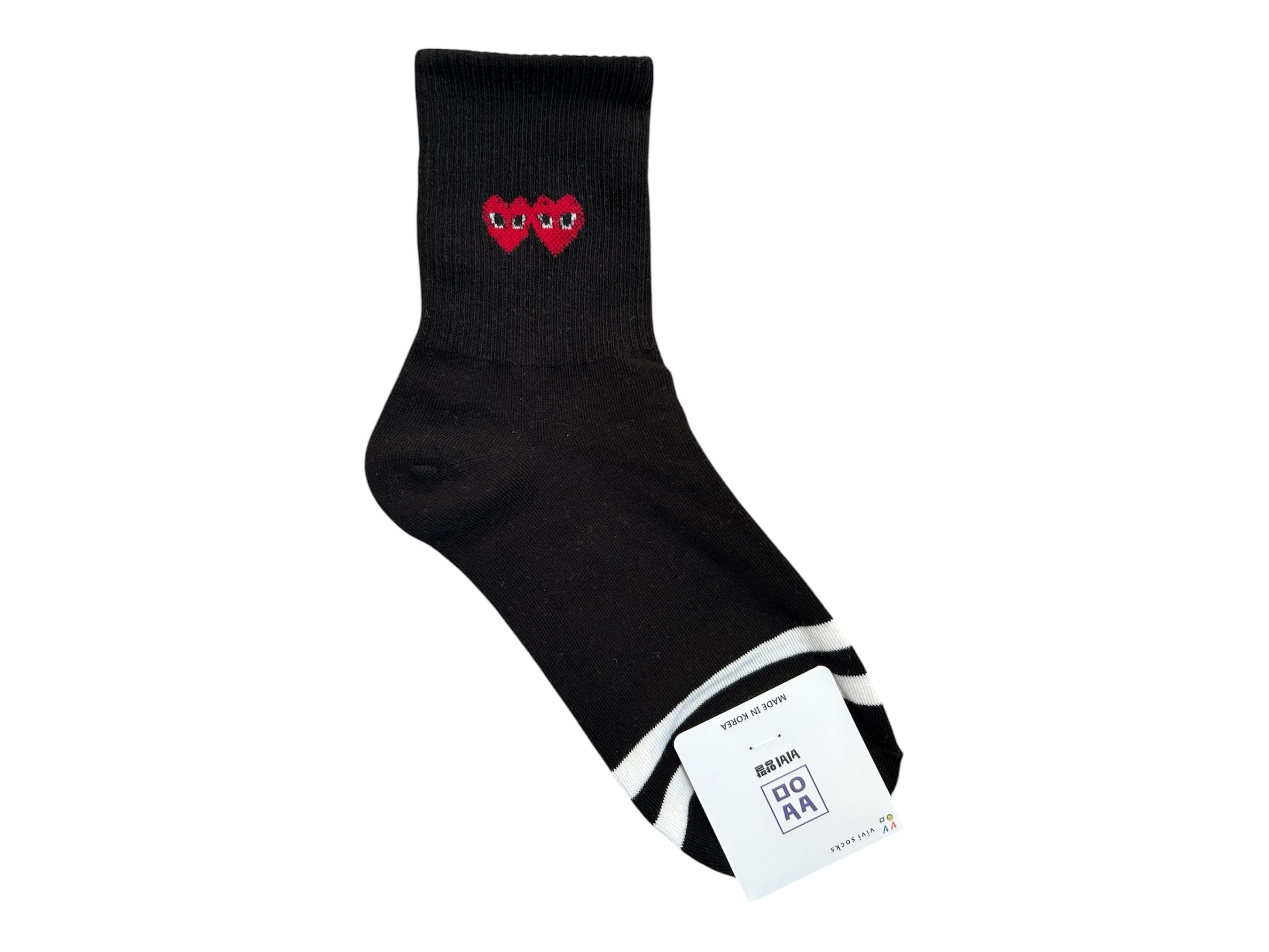 Double Heart Socks