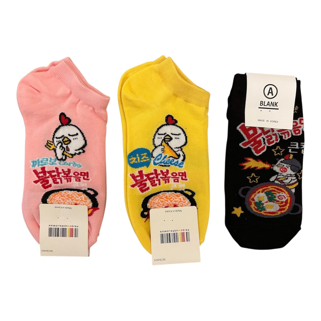 Buldak Noodle Ankle socks