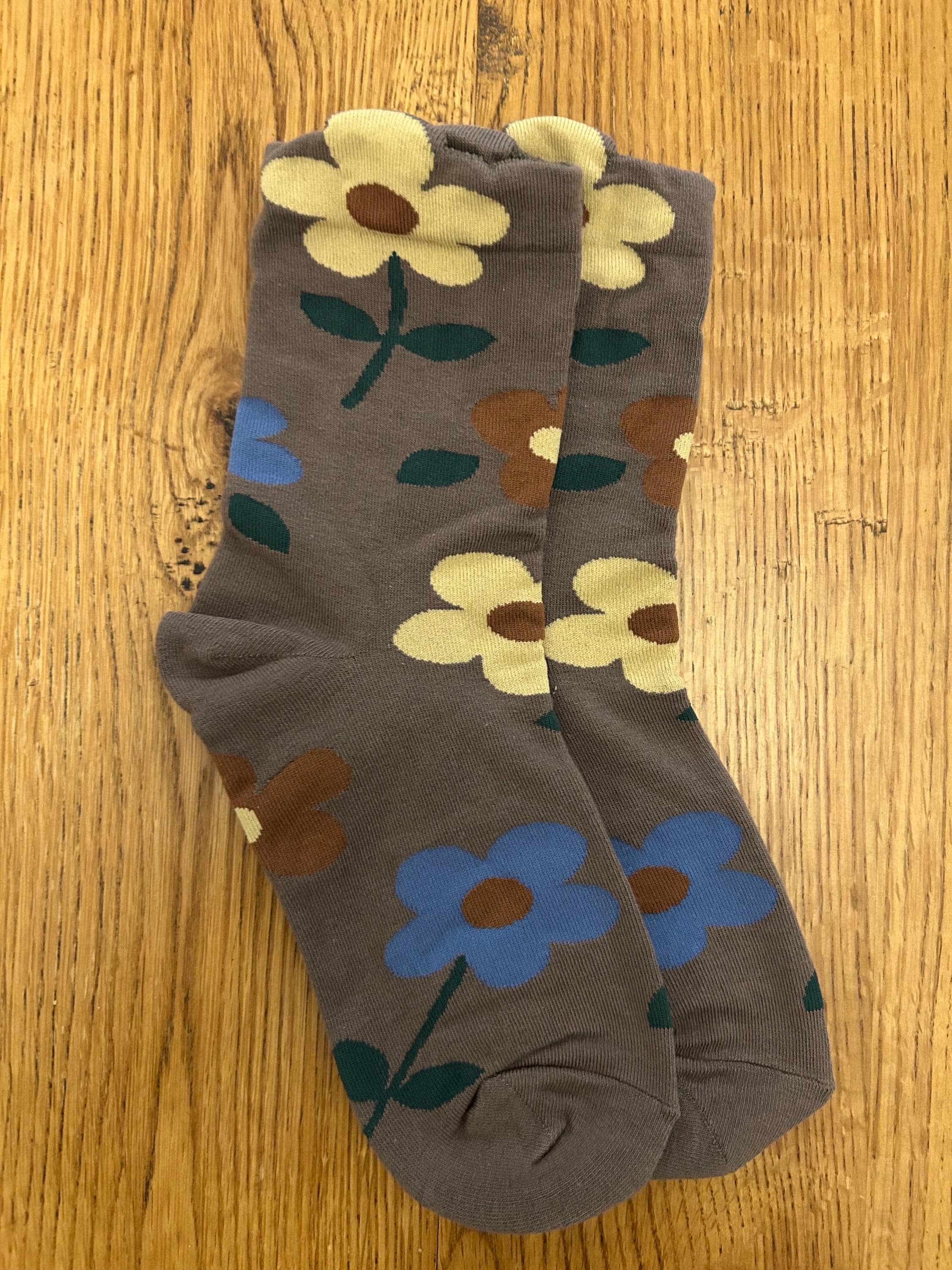 Floral Patterned Socks