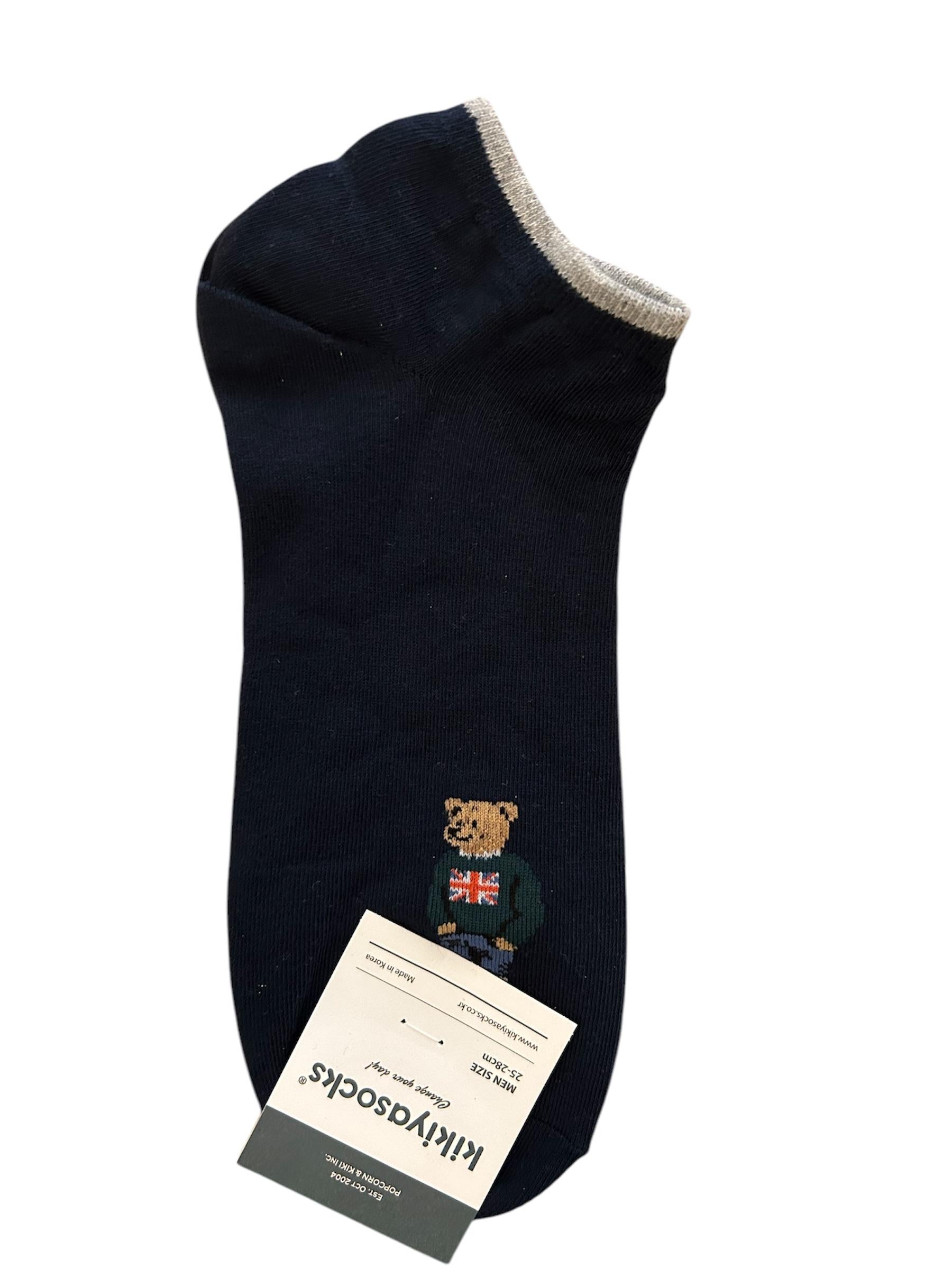 Men's Teddy Bear Ankle Socks