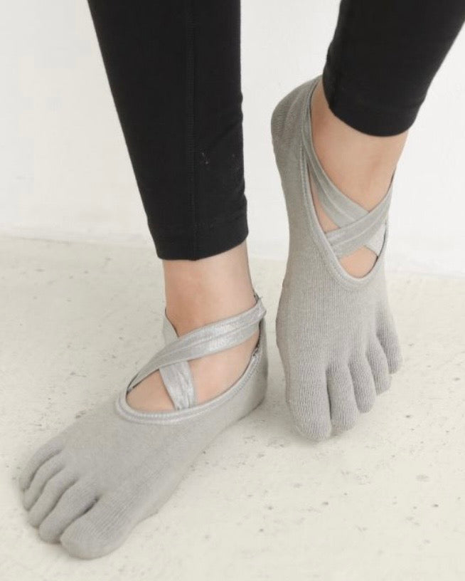 Non-Slip Five-Toe Yoga & Pilates Socks