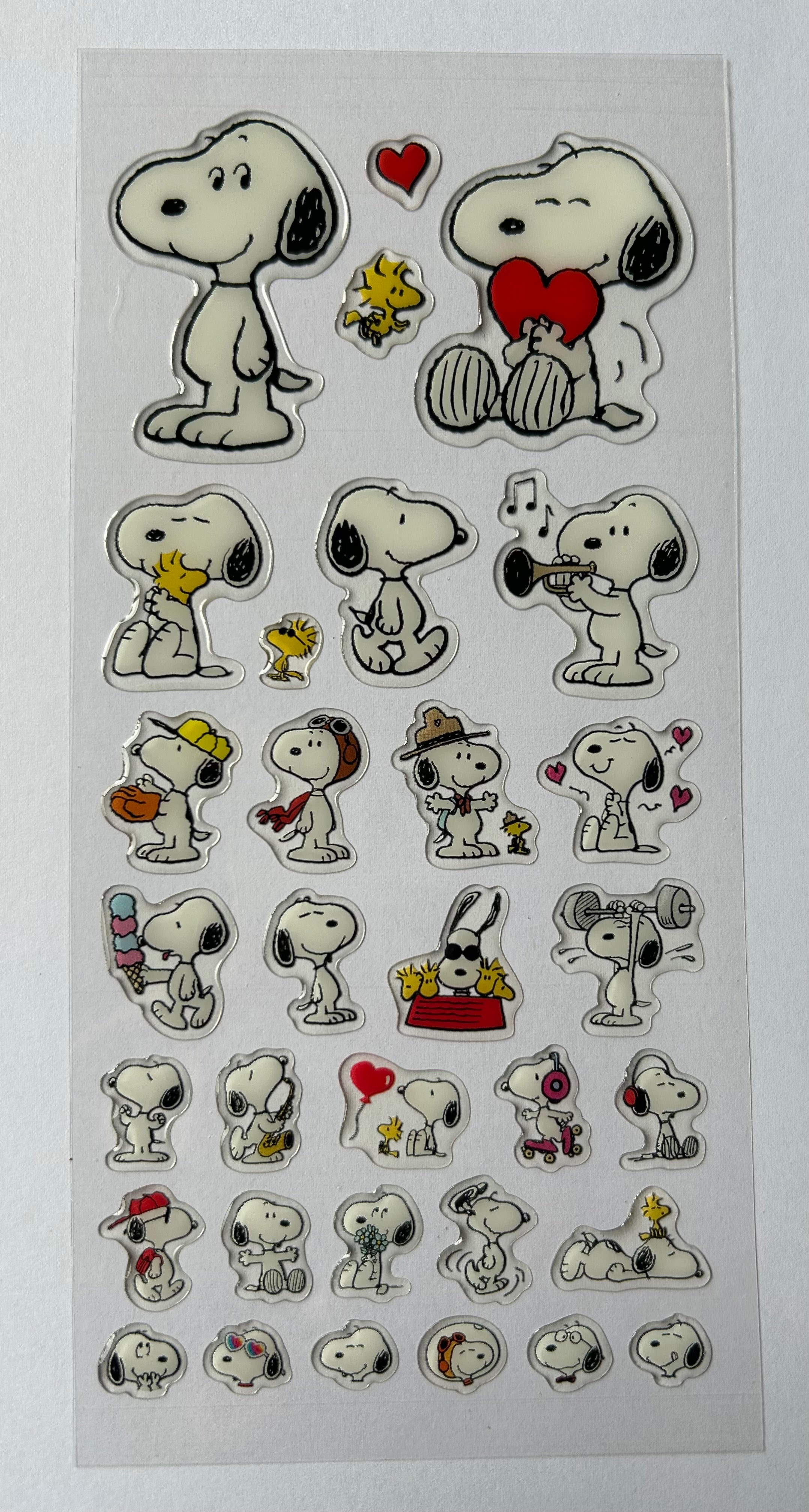 Snoopy Stickers - Peanuts Character Decals