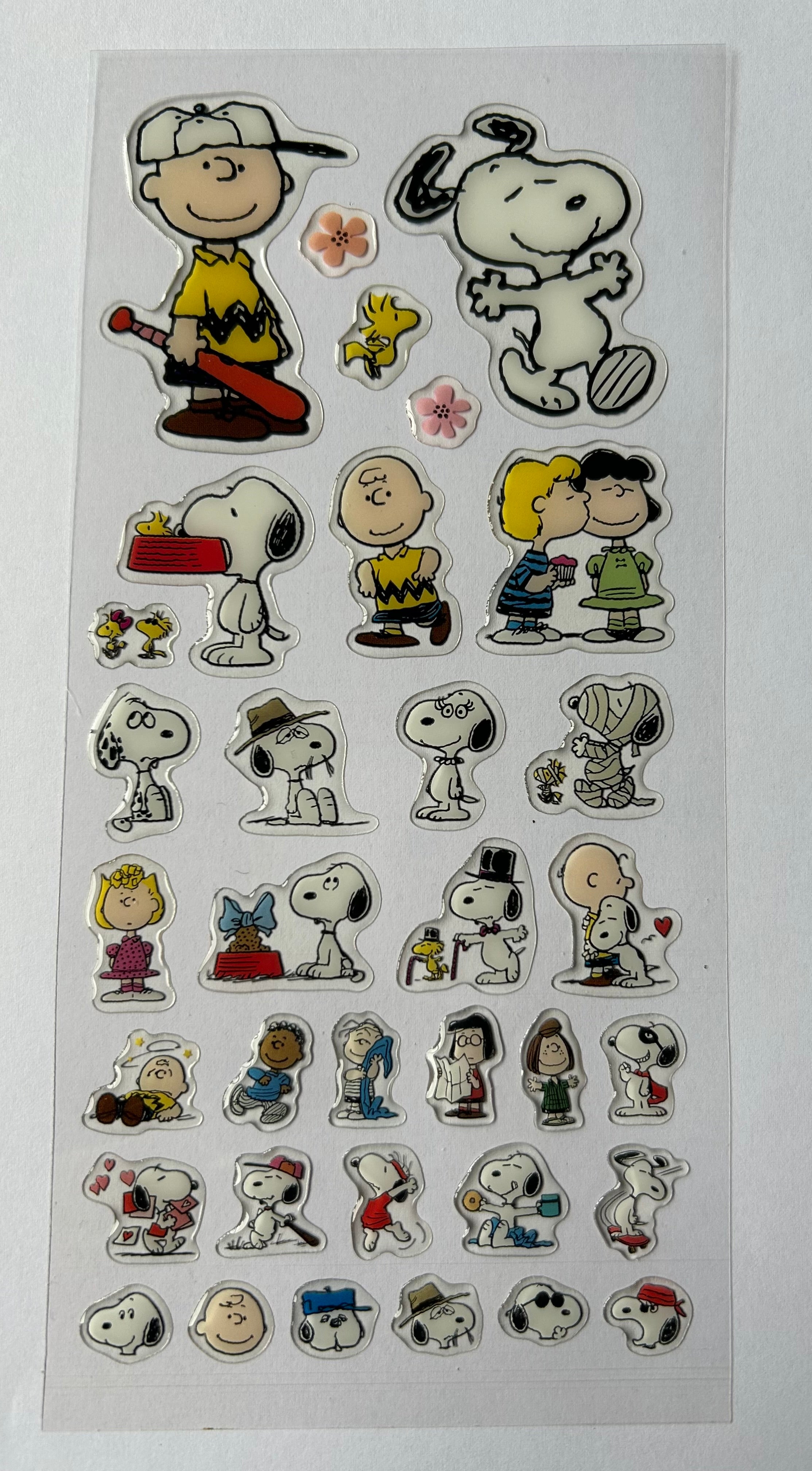 Snoopy Stickers - Peanuts Character Decals