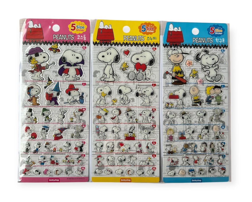 Snoopy Stickers - Peanuts Character Decals