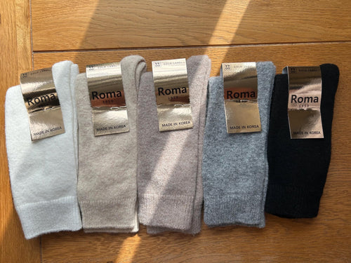 Cashmere Wool Blend Socks