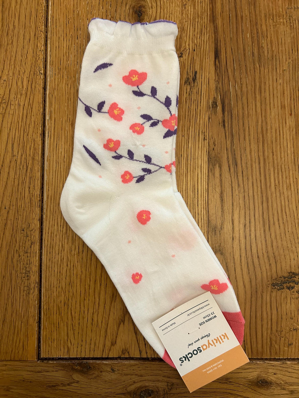 Floral Patterned Socks