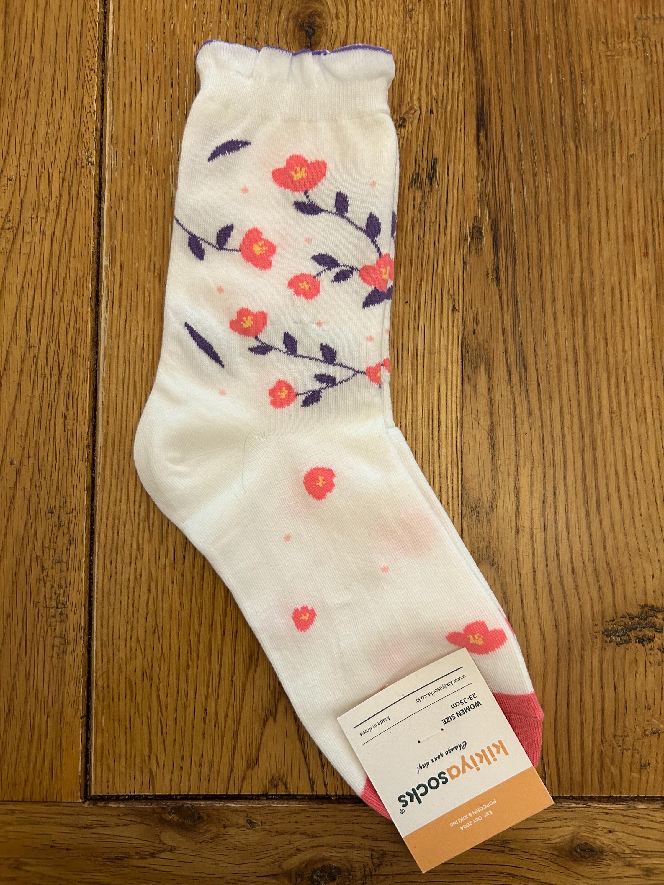 Floral Patterned Socks