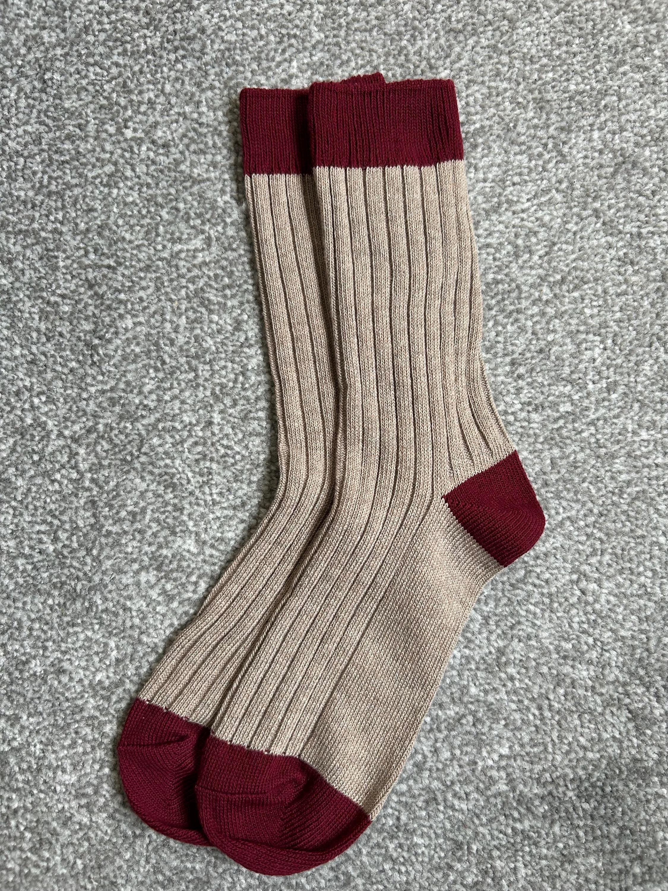 Ribbed Socks
