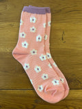 Daisy Checkered Socks