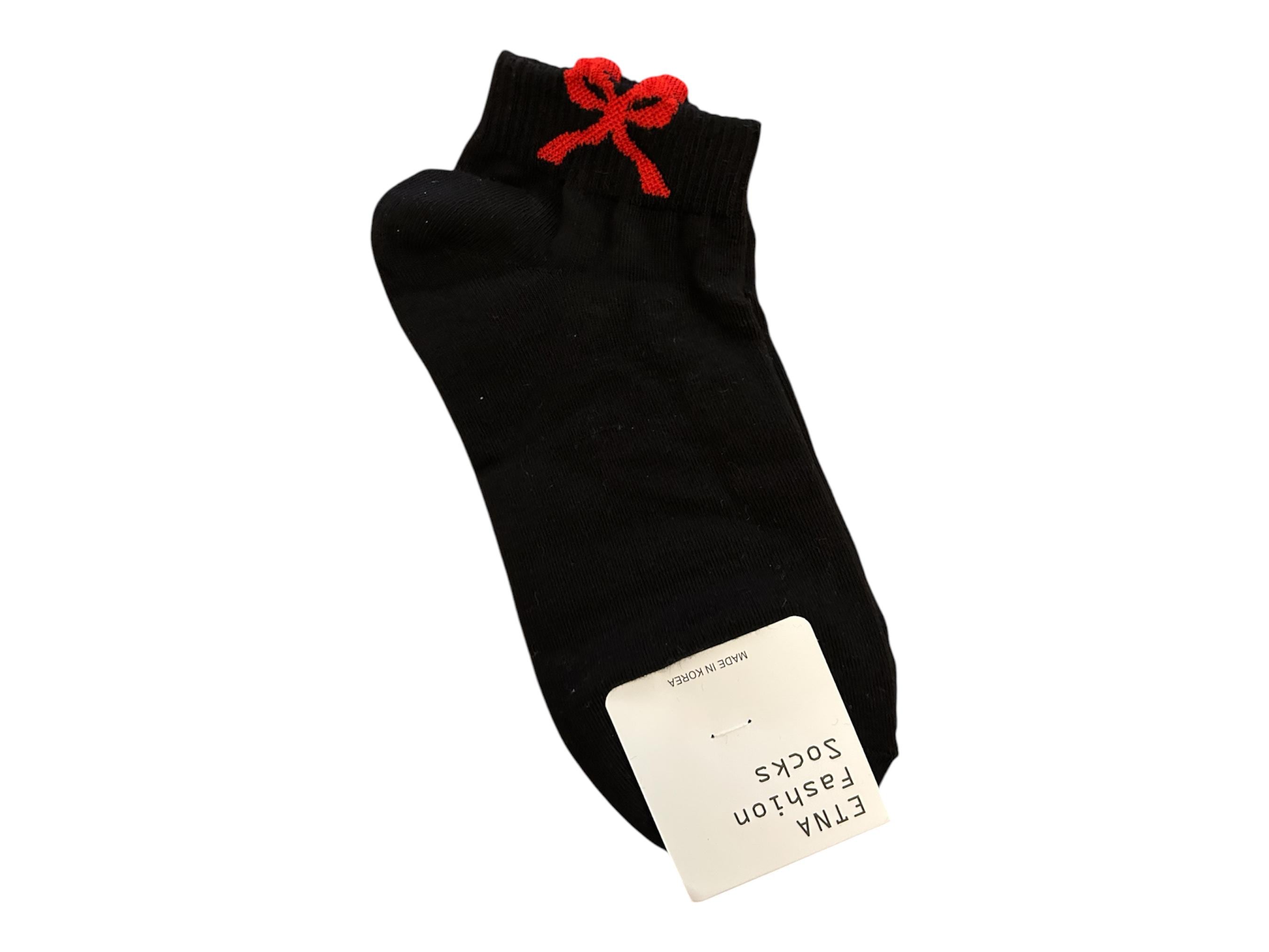 Ribbon Bow Ankle Socks