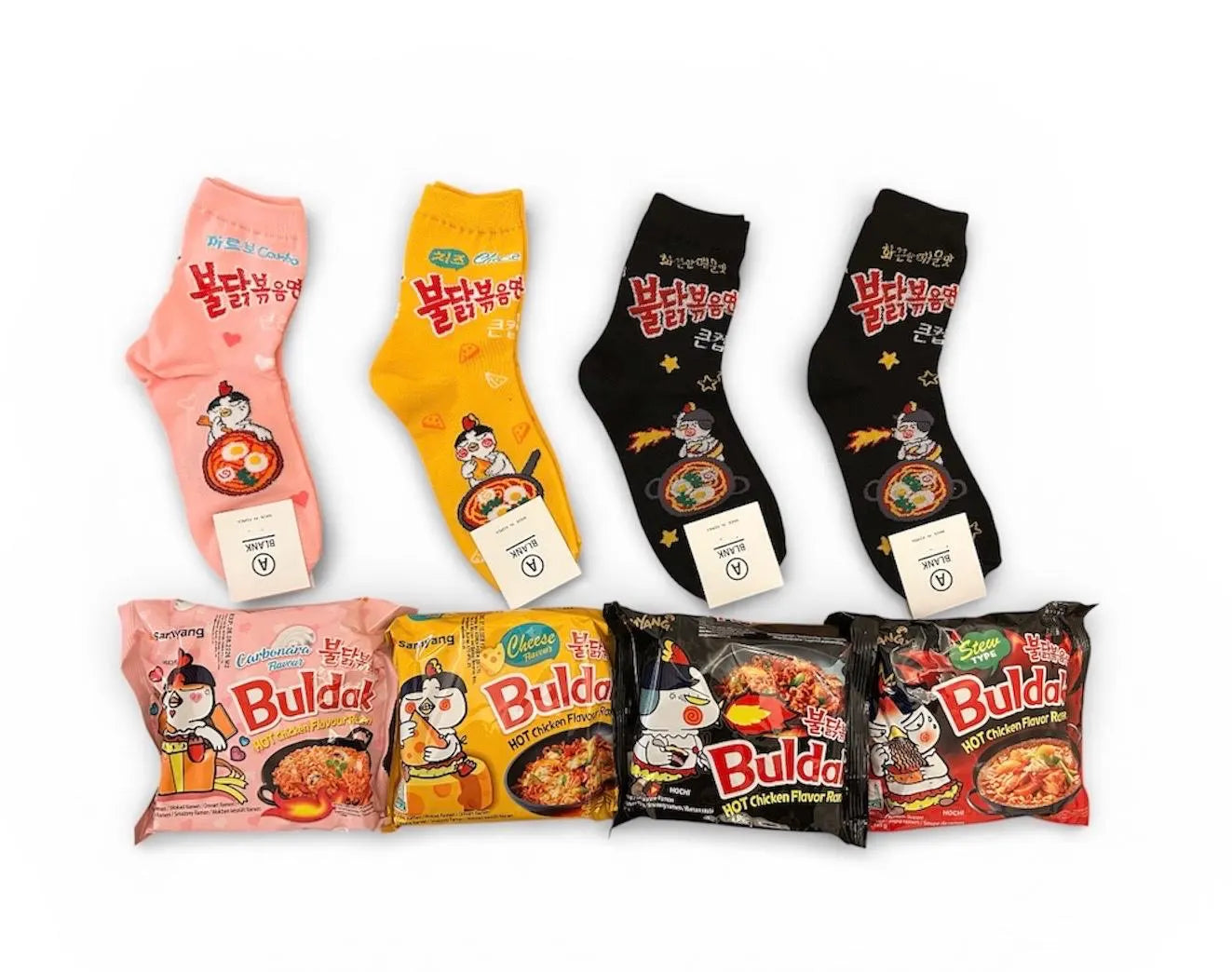 Buldak Socks with Noodles