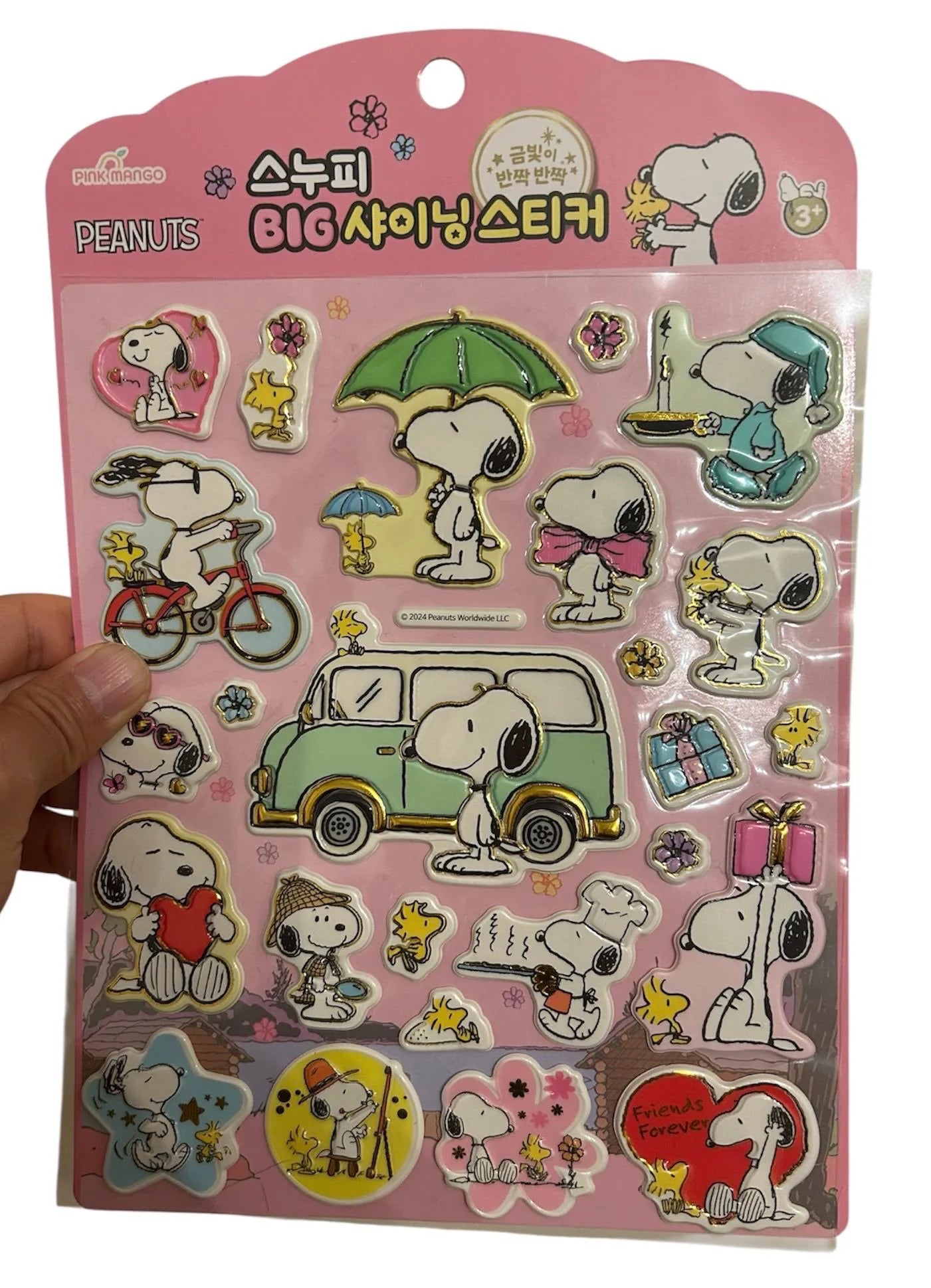Big size Snoopy Stickers - Peanuts Character Decals