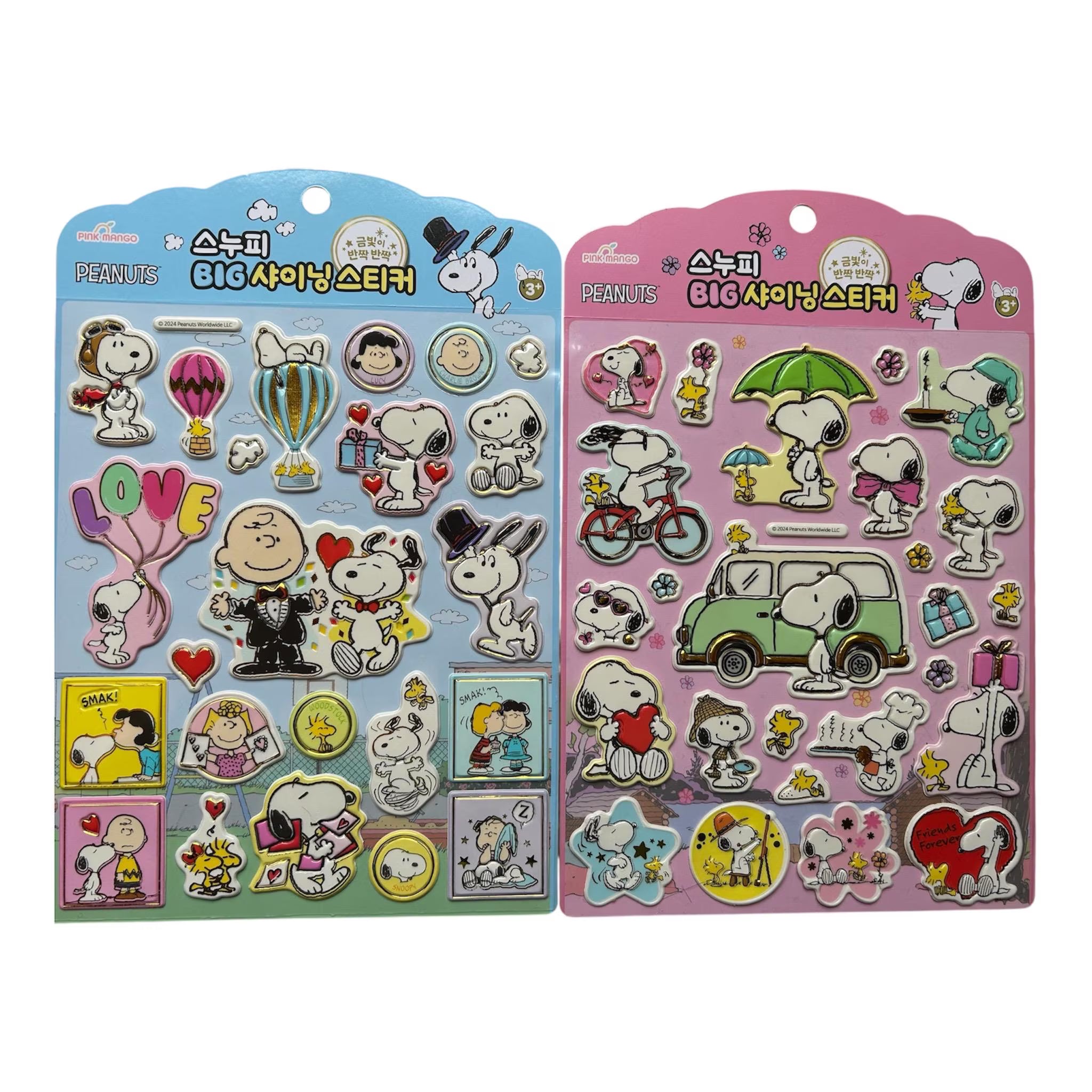 Big size Snoopy Stickers - Peanuts Character Decals